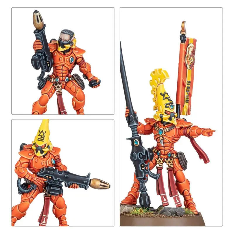 Fire dragons, aeldari, warhammer 40k, games workshop, model 46-46